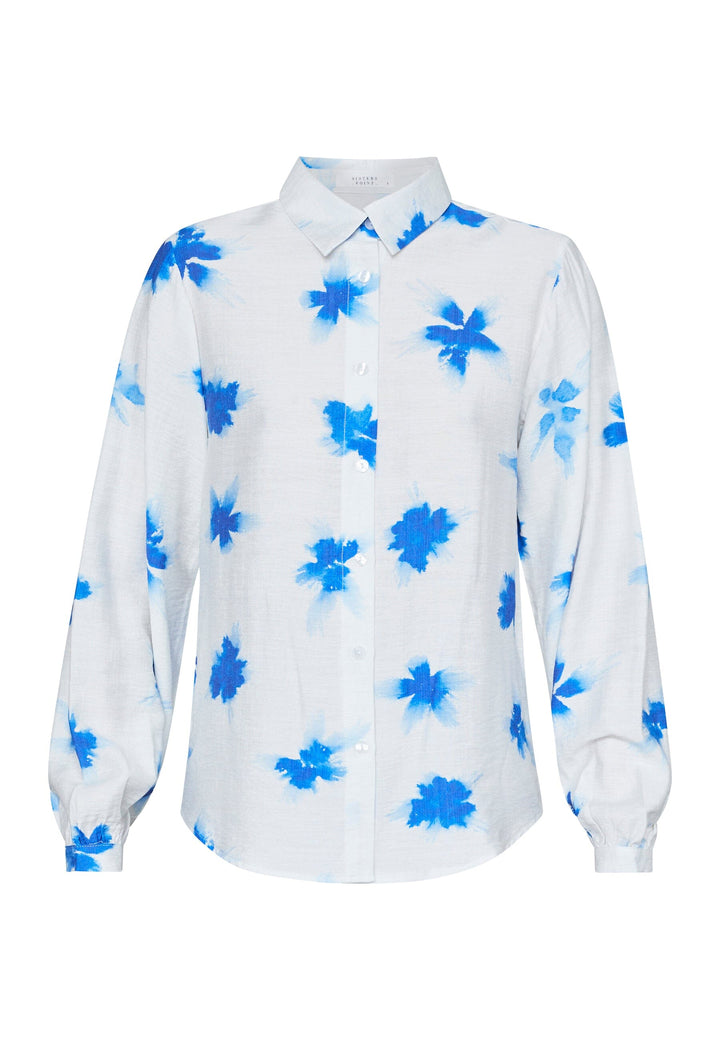Sisters Point - Gada-Sh57 18739 - 801 - Cream/Blue Skjorter 