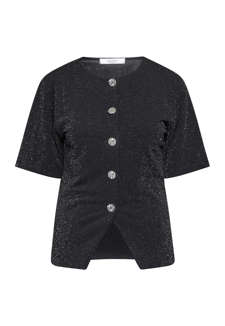 Sisters Point - Gova-Top1 19377 - 001 - Black/Silver Veste 