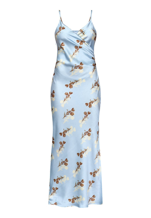 Sisters Point - N.Ero-Dr2 20142 - 814 - Light Blue Flower Kjoler 