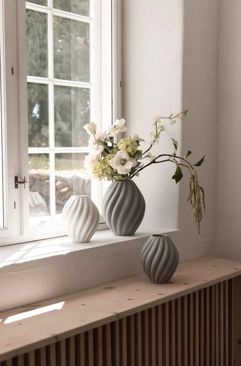 Specktrum - Flora Vase - Grå | Stor 3376 - Grå Vaser 
