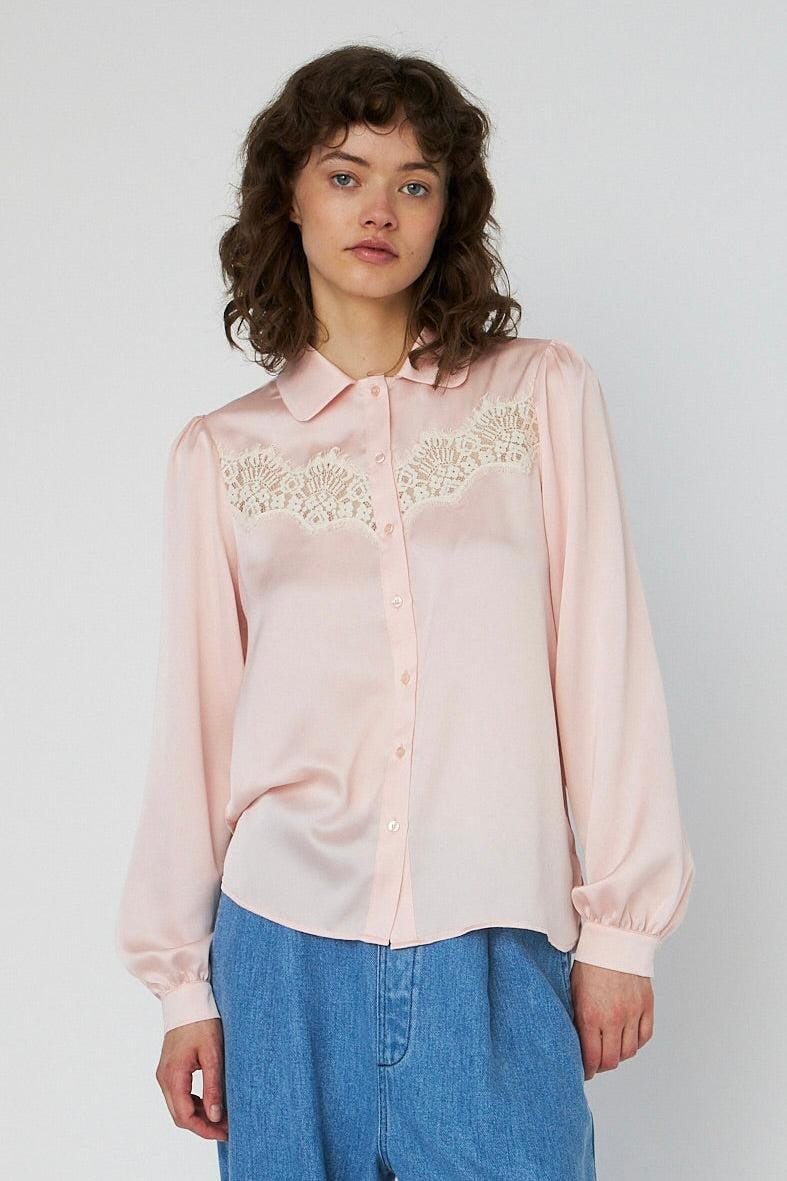 Stella Nova - Delicate Lace Shirtcp54-2308 - 150 Kiss Rose Skjorter 