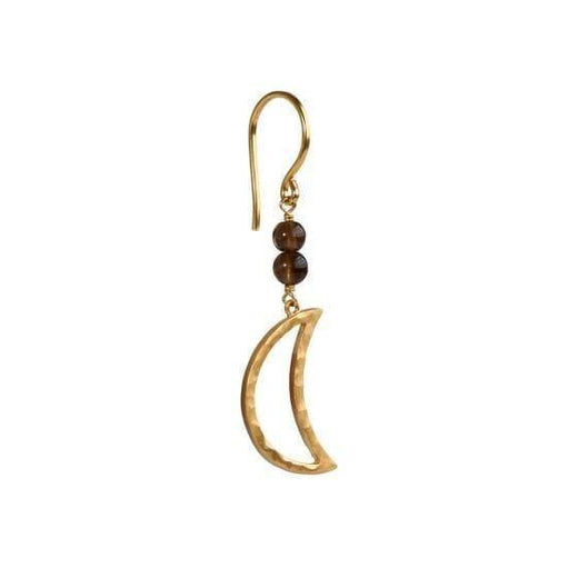 Stine A - Bella Moon Earring Mocha - 1409-02-S Øreringe 