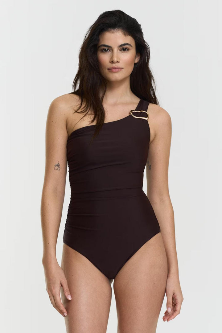 Twist & Tango - Ttelma Swimsuit - Rich Brown Badedragter 
