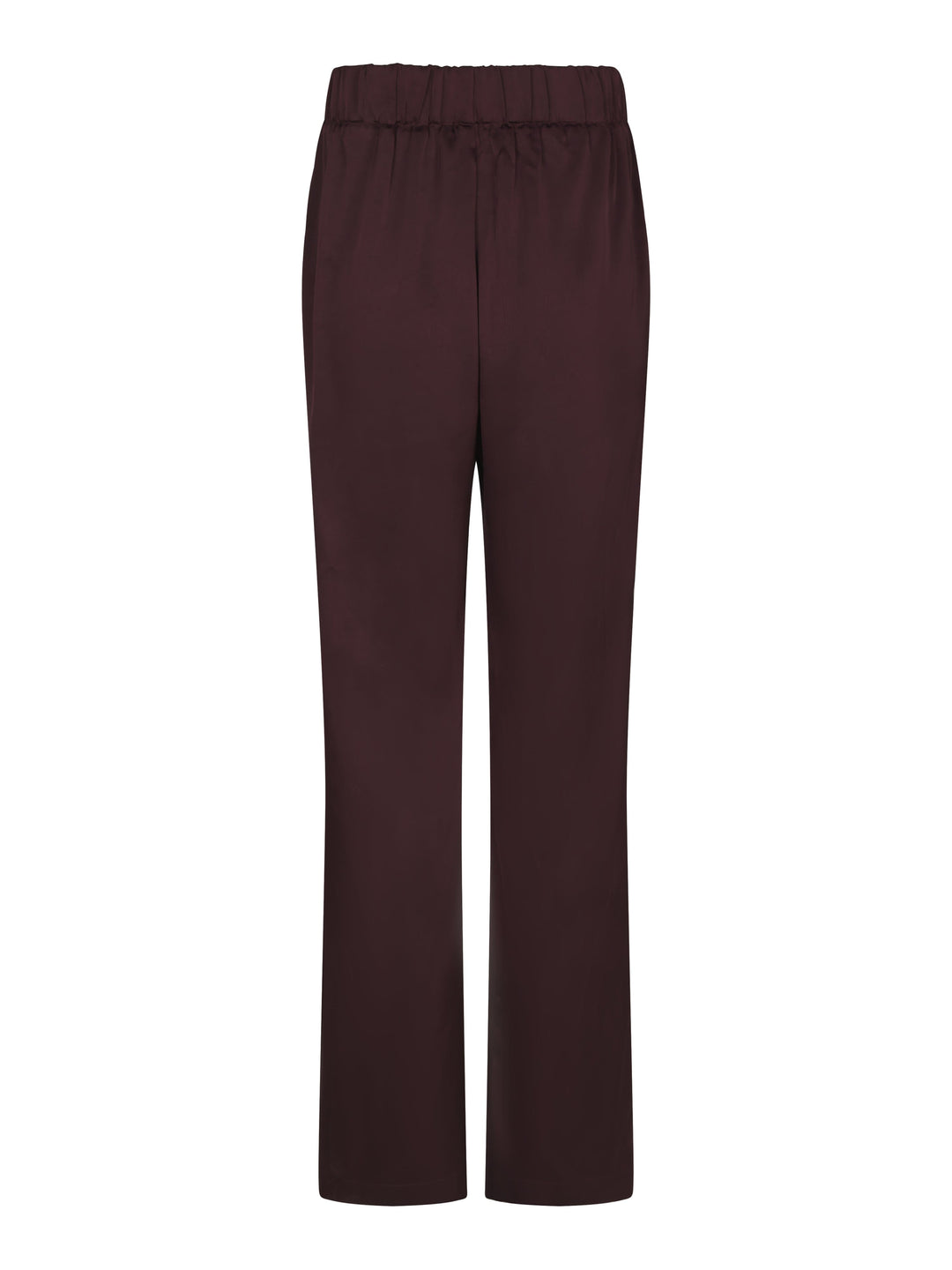 Valentin Studio - Comfy Pants Heavy Satin - Burgundy Bukser 
