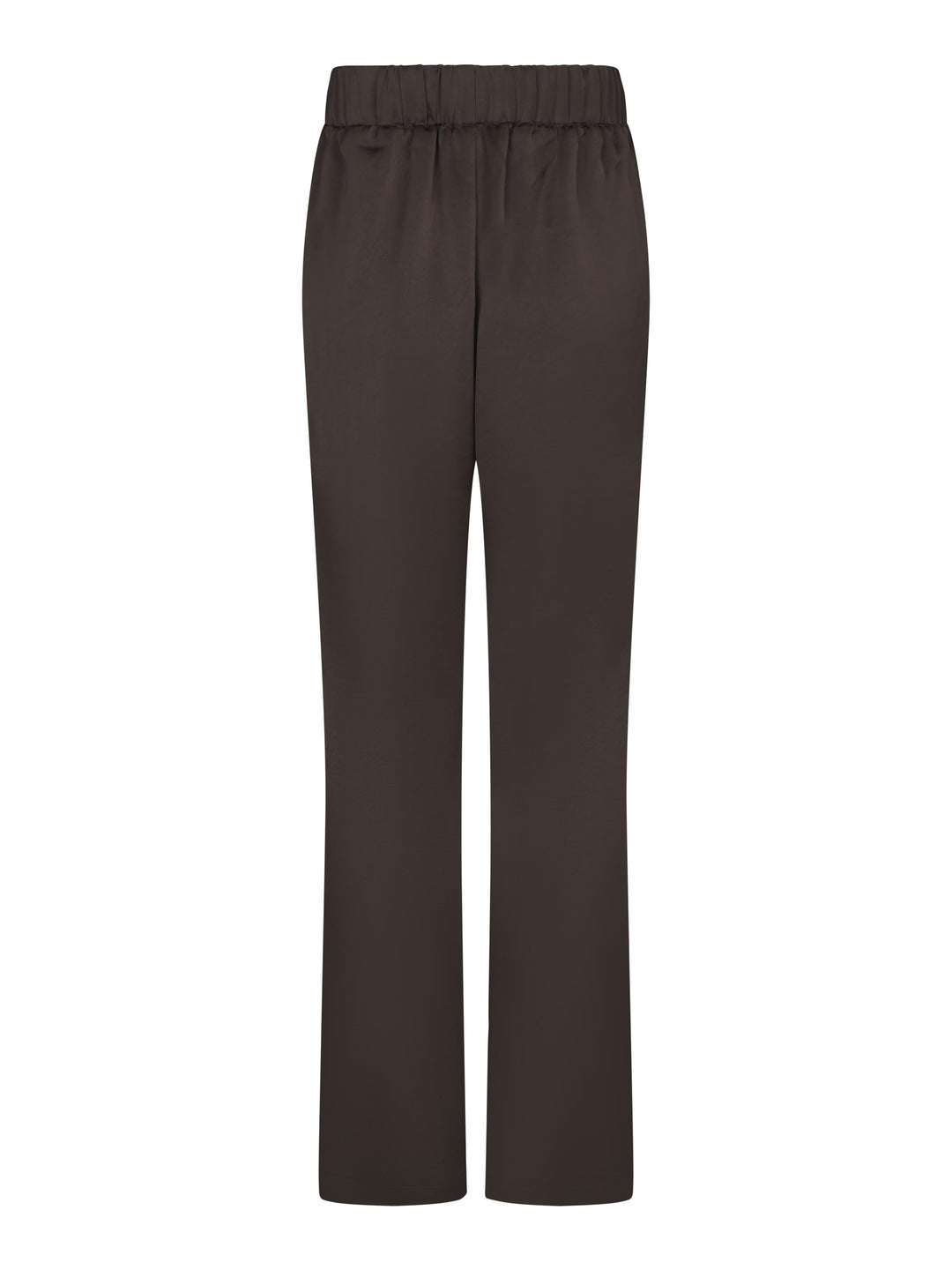 Valentin Studio - Comfy Pants Heavy Satin - Dark Brown Bukser 