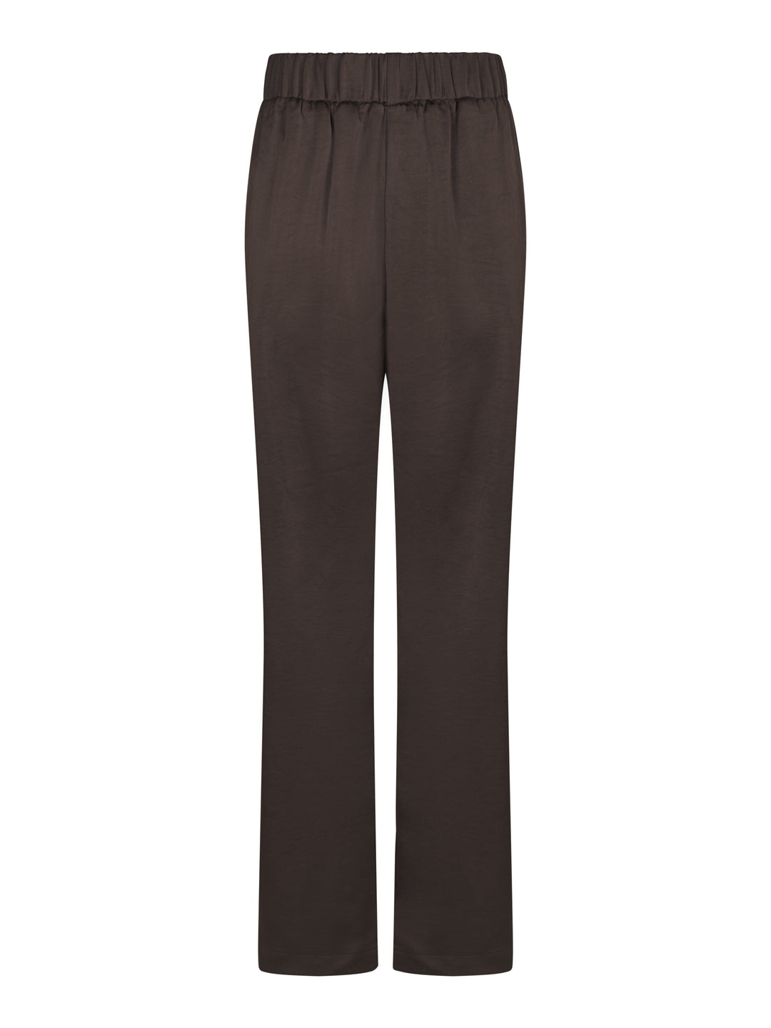 Valentin Studio - Comfy Pants Heavy Satin - Dark Brown Bukser 