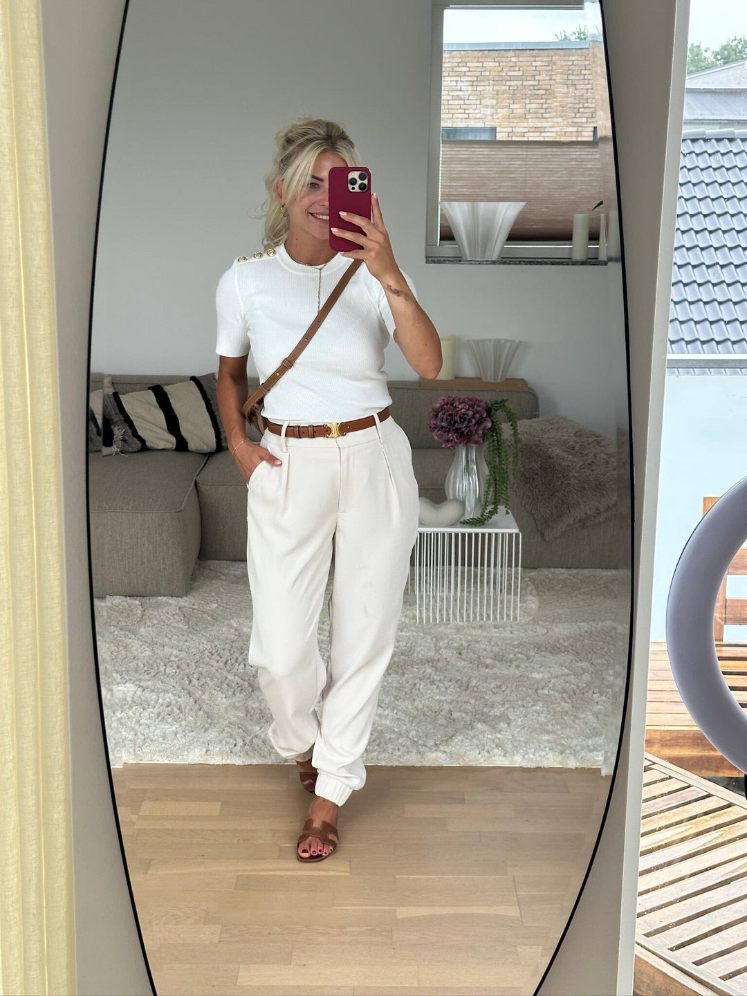Valentin Studio - Pretty Pants - Ivory Bukser 