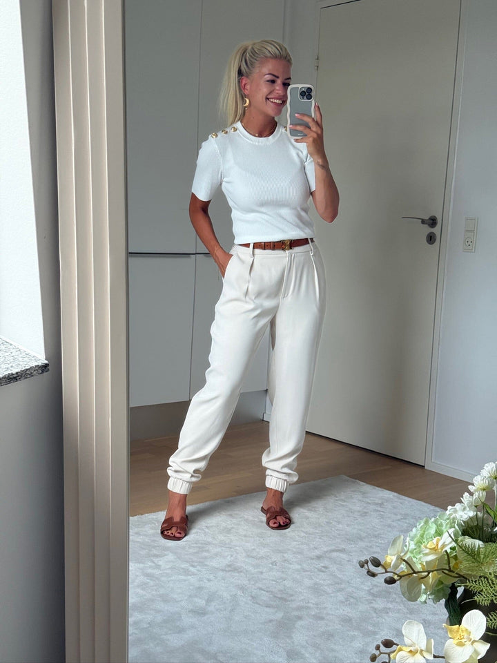 Valentin Studio - Pretty Pants - Ivory Bukser 
