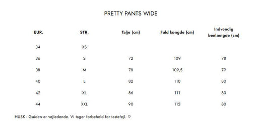 Valentin Studio - Pretty Pants Wide 163193 - 543 - Camel Bukser 