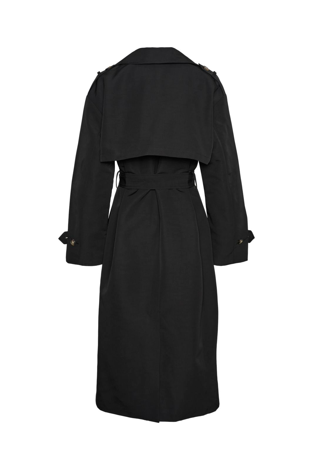 Vero Moda - Vmchloe Long Trenchcoat - 4450192 Black