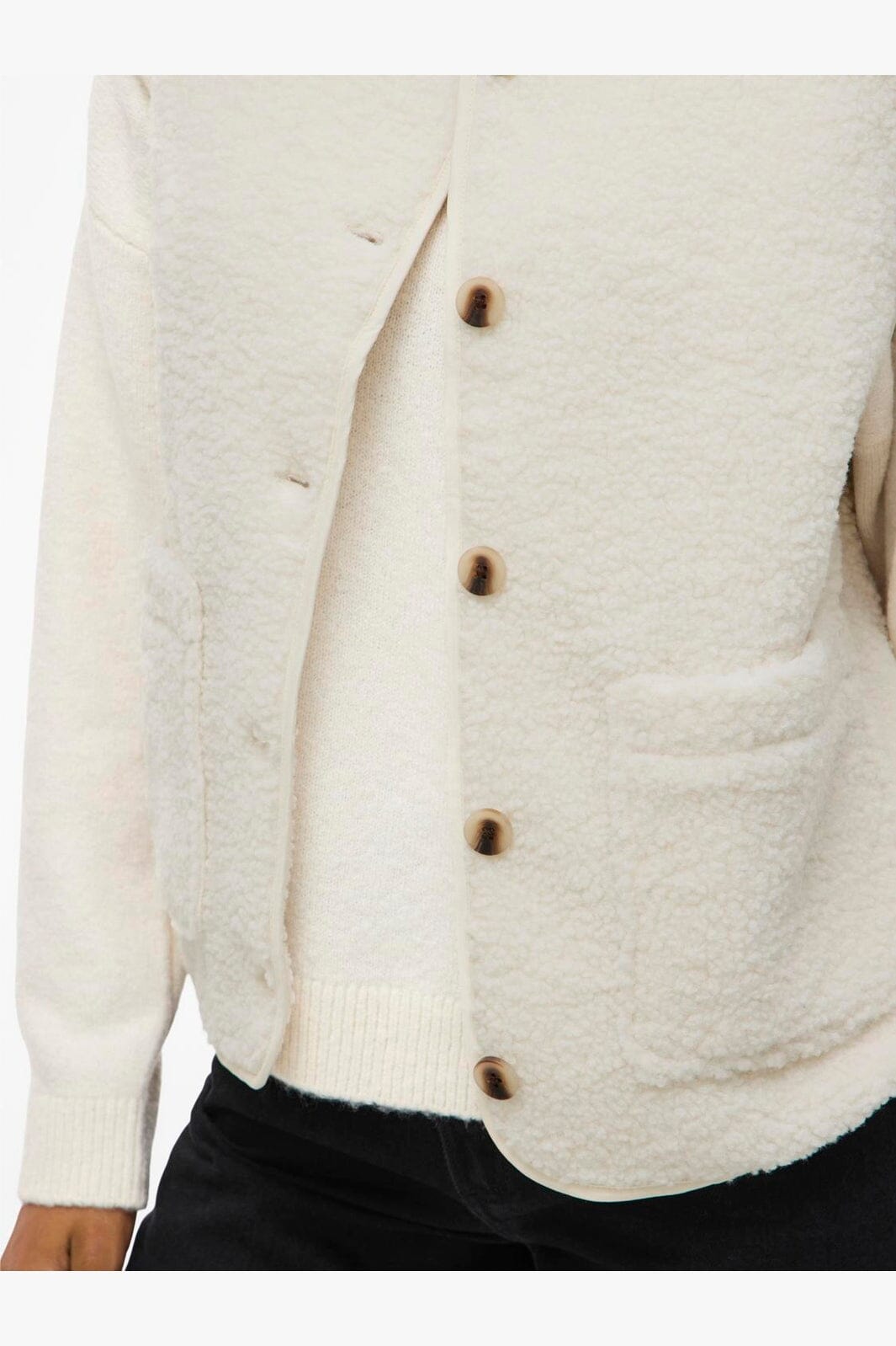 Vila - Viada Teddy Waistcoat - 4701040 Birch