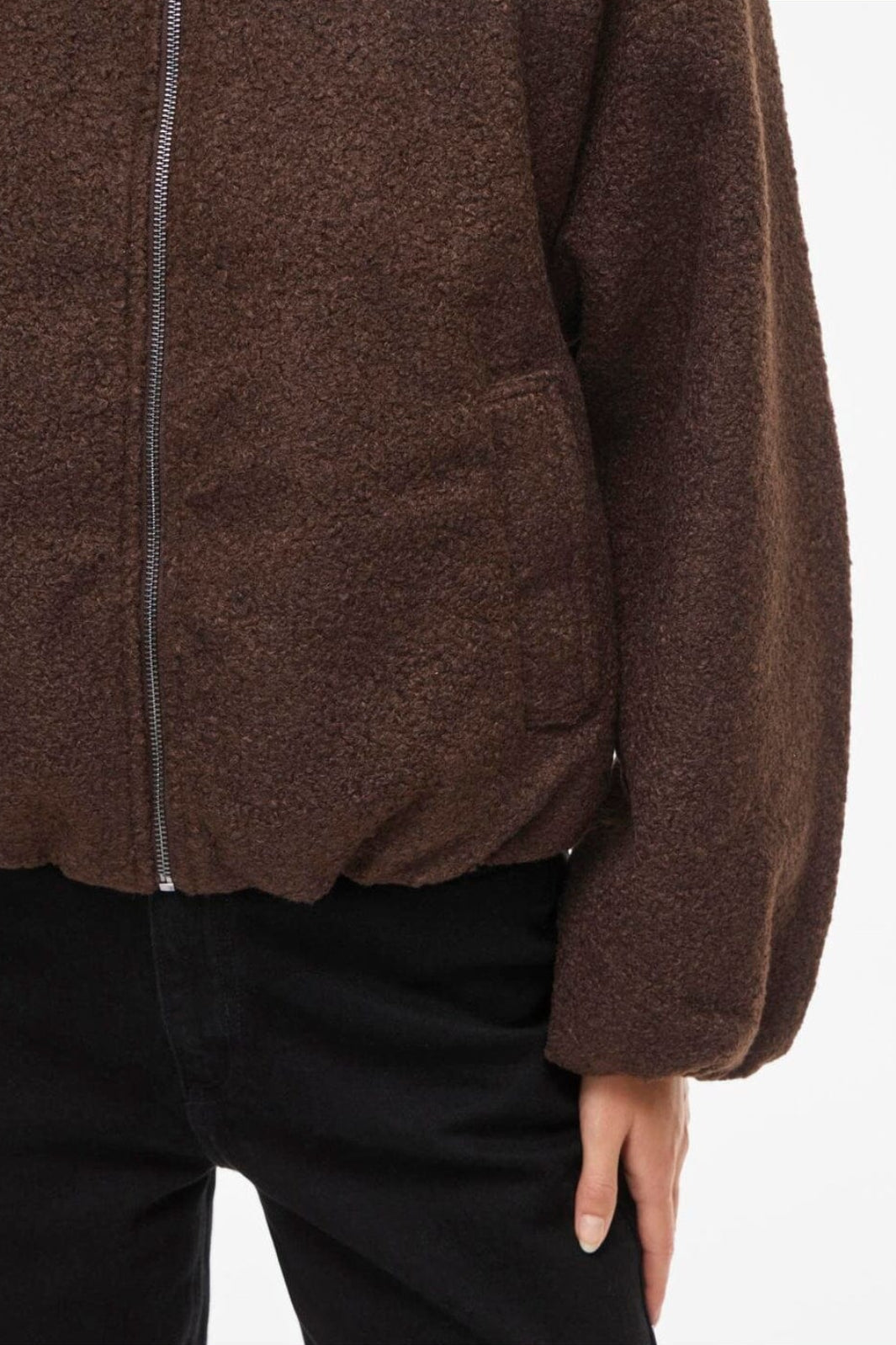 Vila - Vijadas Bomber Jacket /3 - 4909334 Coffee Bean