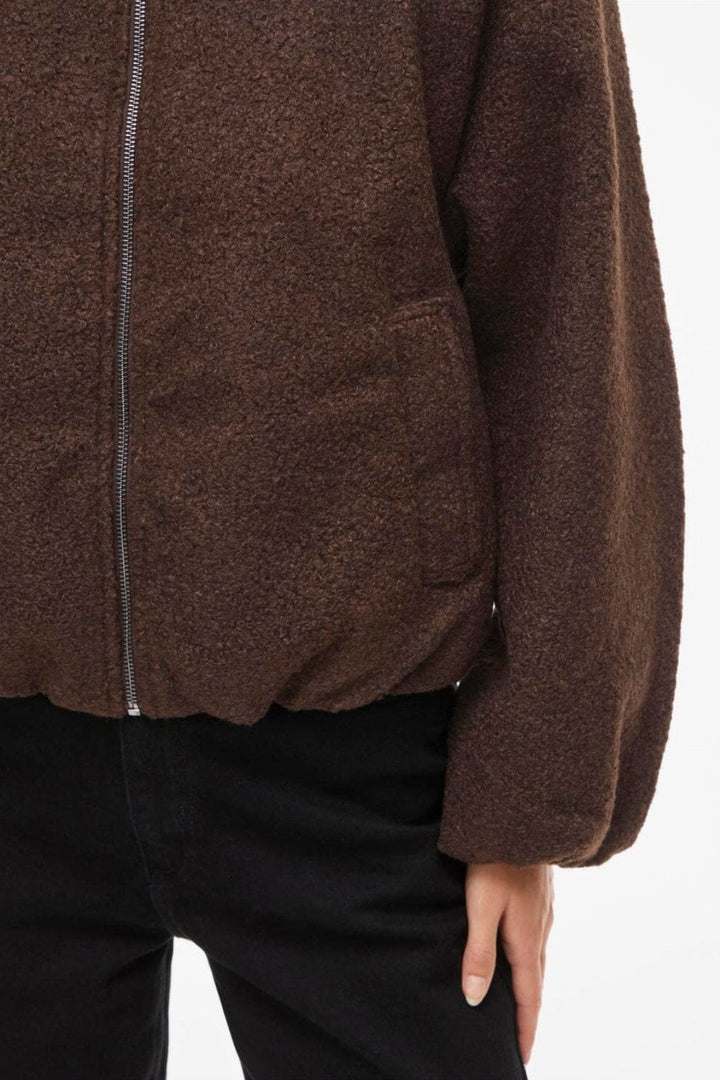 Vila - Vijadas Bomber Jacket /3 - 4909334 Coffee Bean