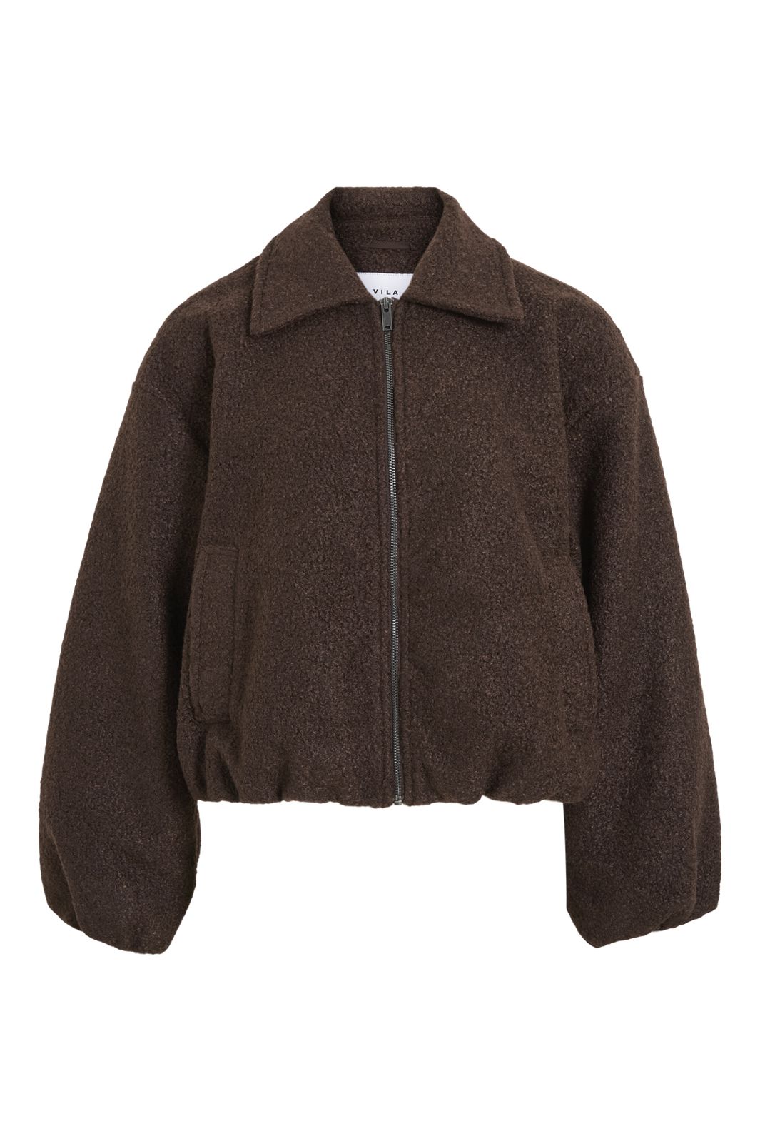 Vila - Vijadas Bomber Jacket /3 - 4909334 Coffee Bean