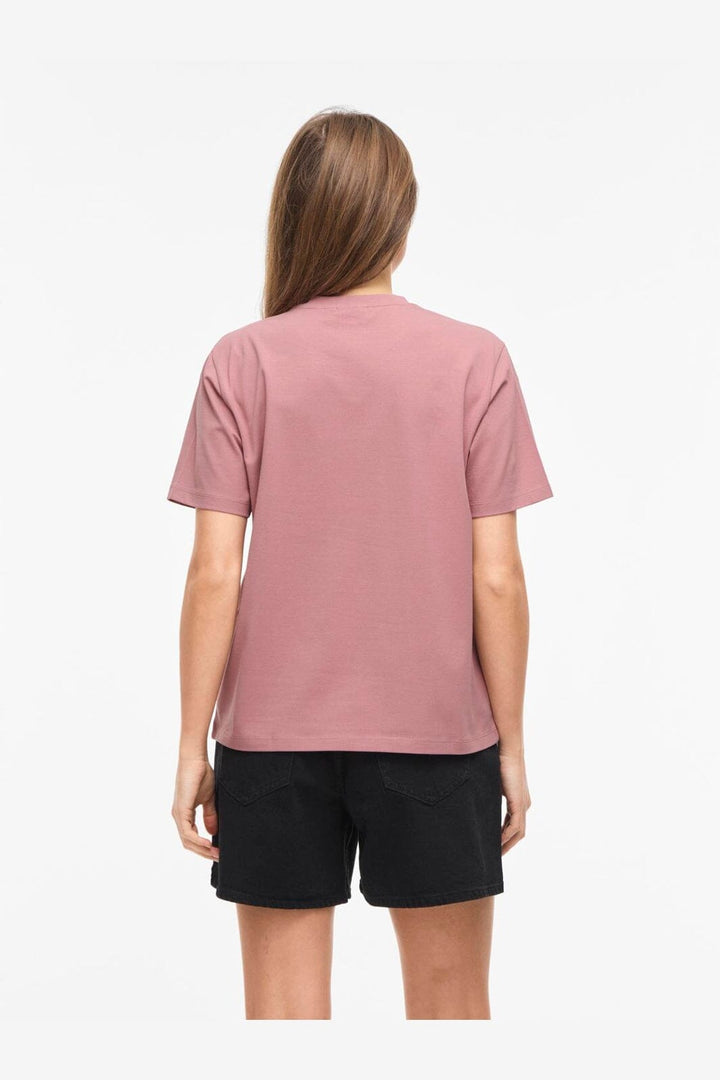 Vila - Vinora S/S T-Shirt - 5025601 Nostalgia Rose