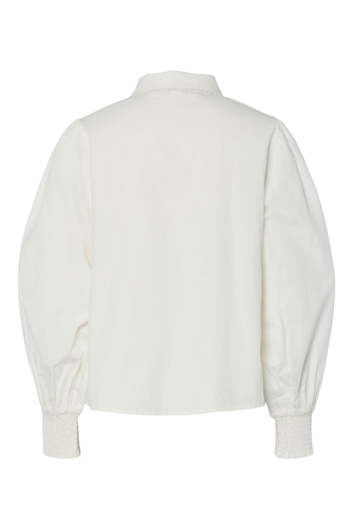 YAS - Yasalmanna Ls Shirt - 4913984 Star White