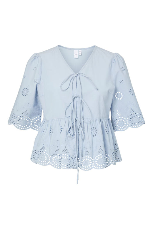 YAS - Yascornelia 2/4 Tie Top - 4924035 Skyway