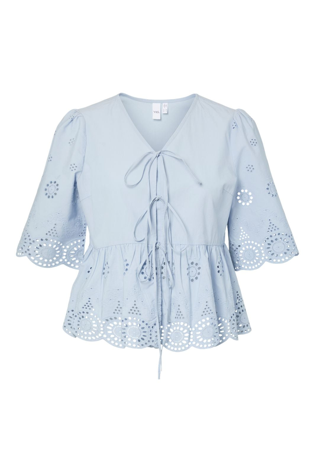 YAS - Yascornelia 2/4 Tie Top - 4924035 Skyway