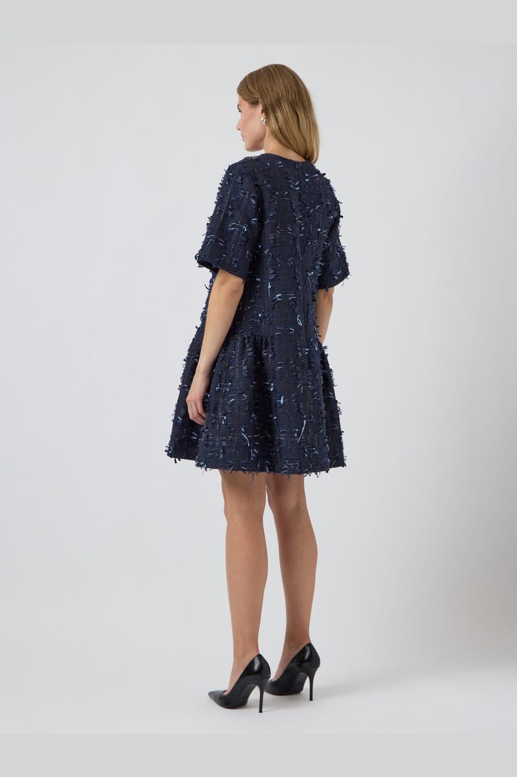 YAS - Yasdira 2/4 Dress - 4882947 Navy Blazer