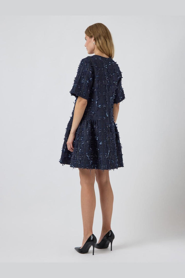 YAS - Yasdira 2/4 Dress - 4882947 Navy Blazer