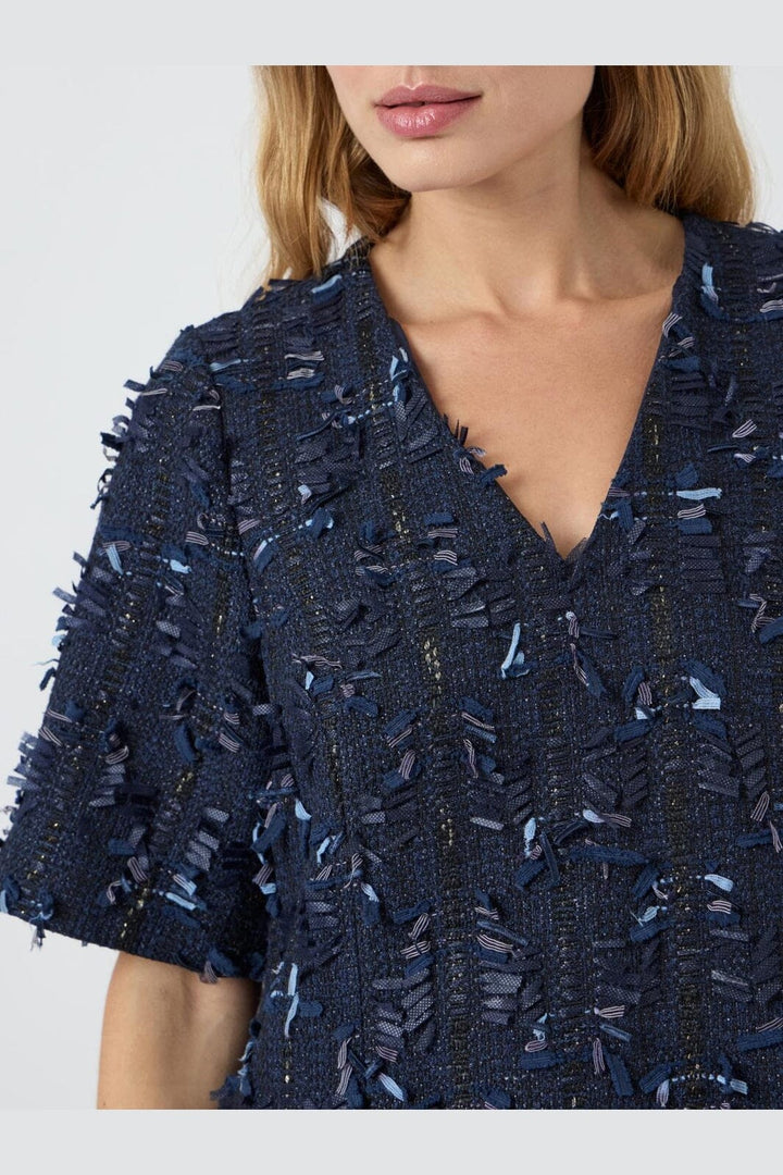 YAS - Yasdira 2/4 Dress - 4882947 Navy Blazer