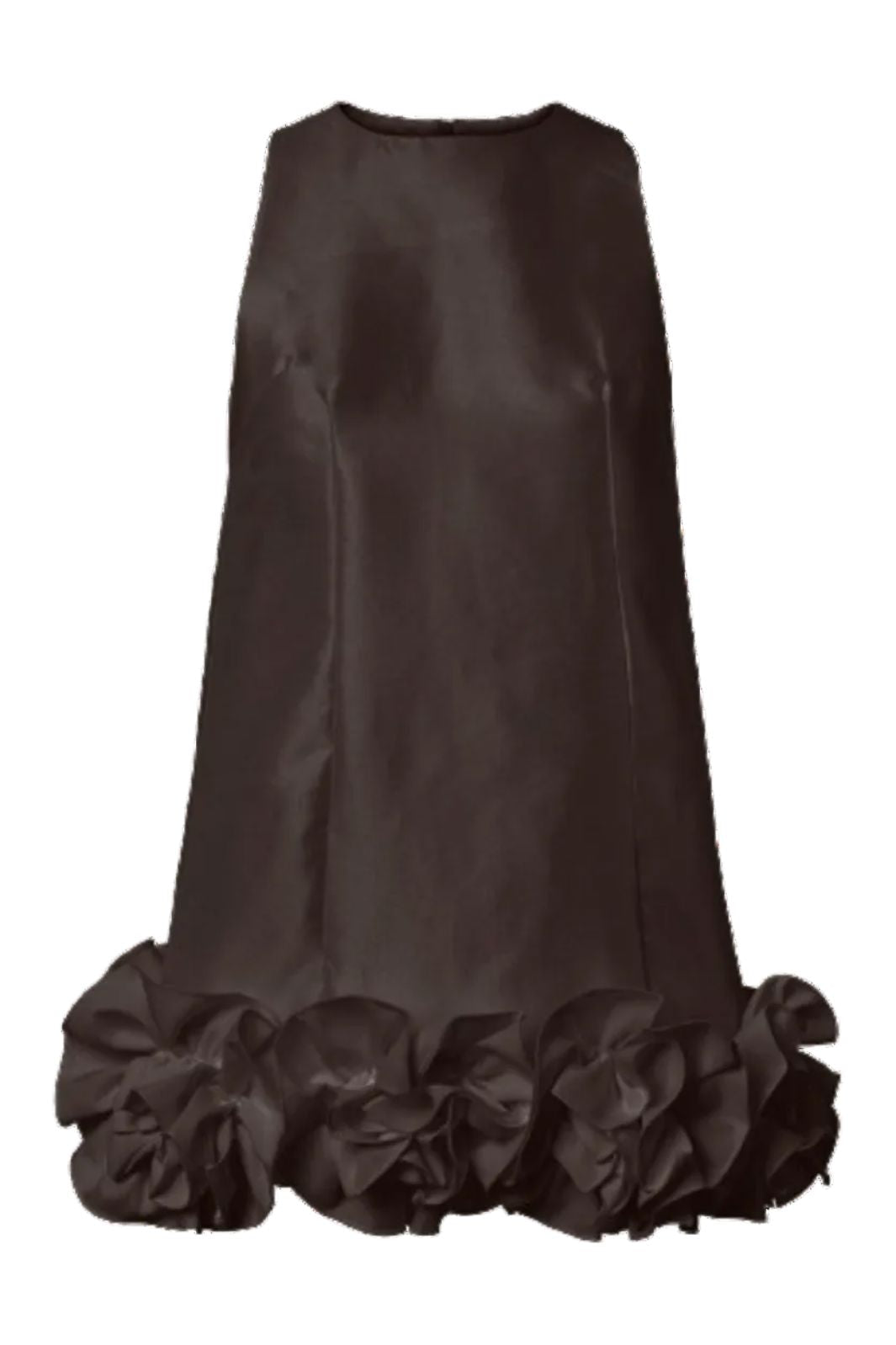 YAS - Yasellina Sl Mini Dress Celeb - 5111267 Coffee Bean
