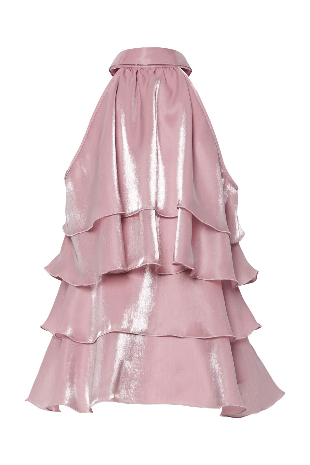 YAS - Yaseloise Shiny Halterneck Top - 4936798 Zephyr