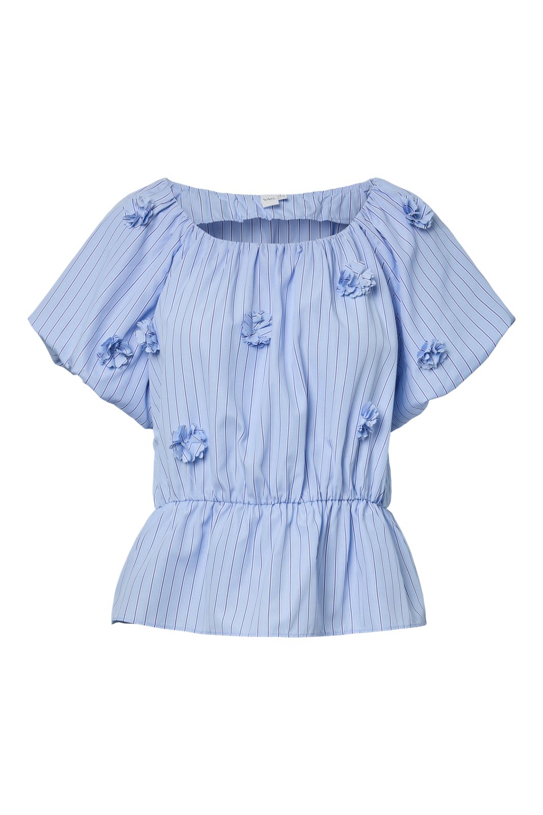 YAS - Yasferima Ss Short Top - 5018841 Skyway W. Stripes