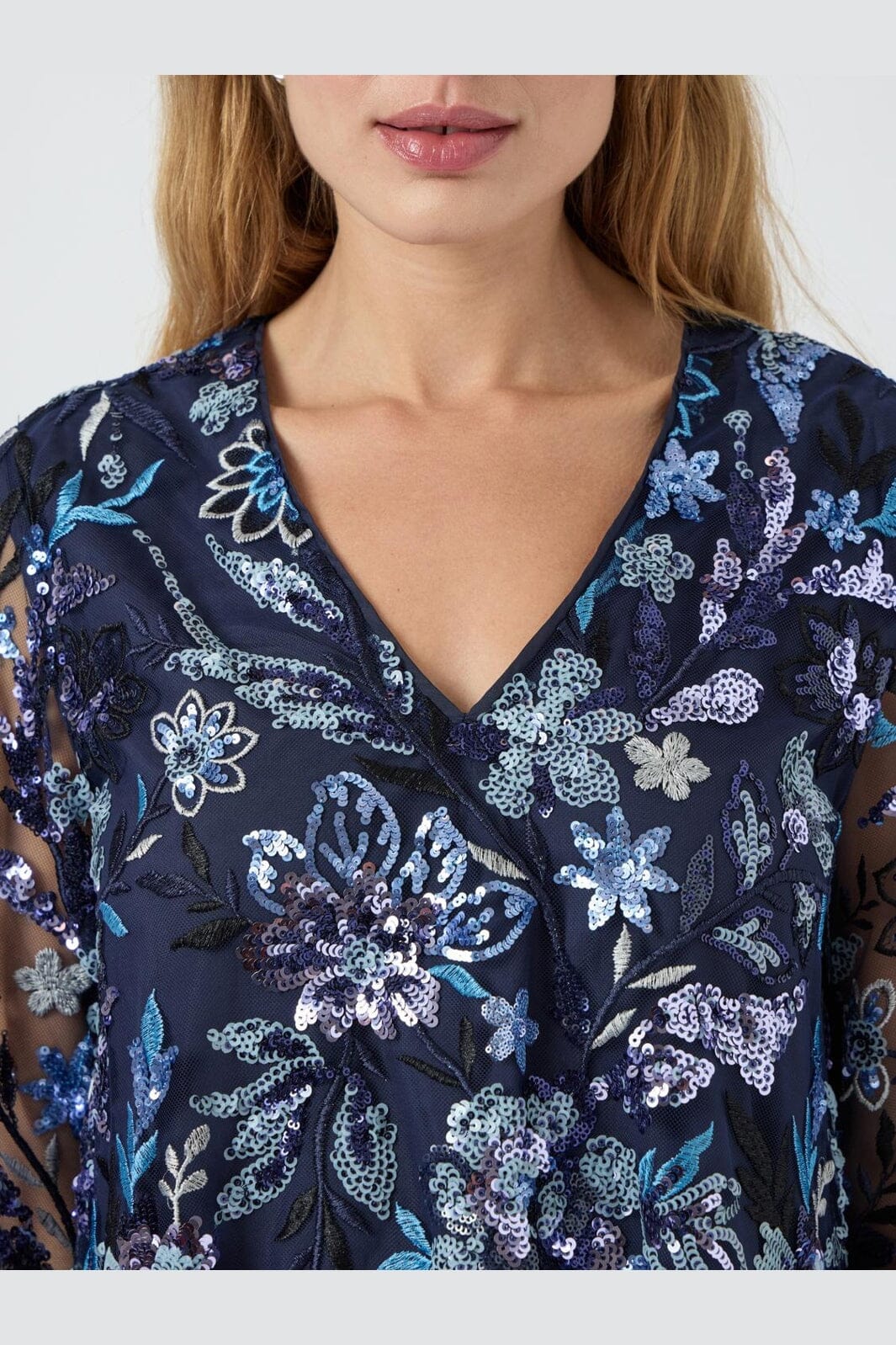 YAS - Yasfliky 3/4 Dress - 4905685 Sargasso Sea