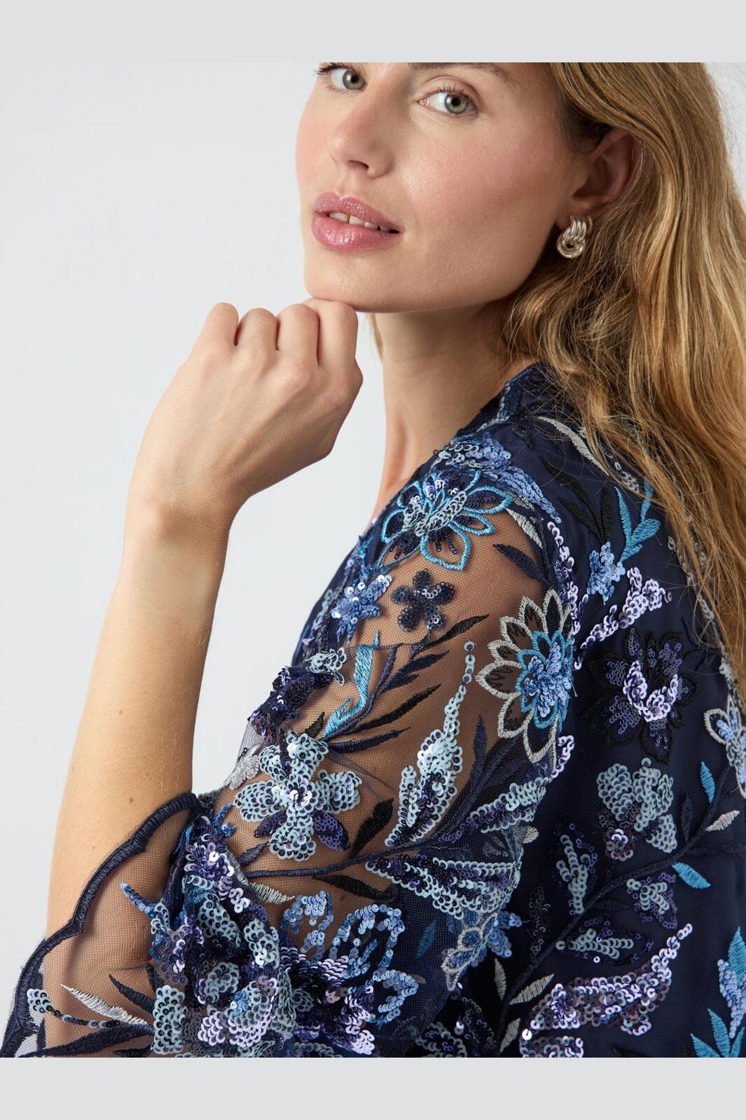 YAS - Yasfliky 3/4 Dress - 4905685 Sargasso Sea