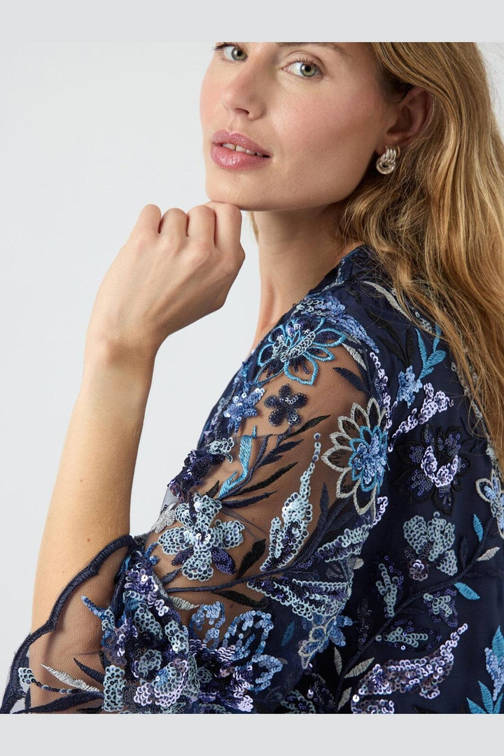 YAS - Yasfliky 3/4 Dress - 4905685 Sargasso Sea