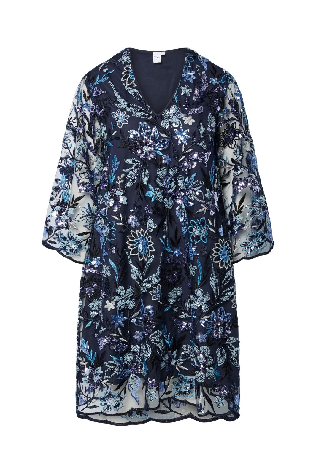 YAS - Yasfliky 3/4 Dress - 4905685 Sargasso Sea