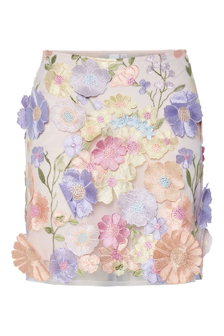 YAS - Yasflowering Skirt - 4886954 Lavendula Pastel Flowers