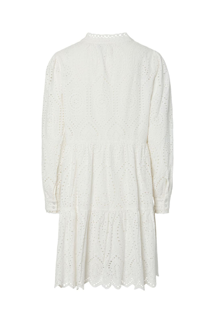 YAS - Yasholi Ls Dress - 3909562 Star White