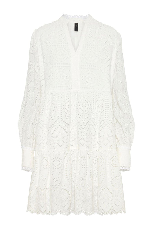 Y.A.S - Yasholi Ls Dress S. - Star White Kjoler 