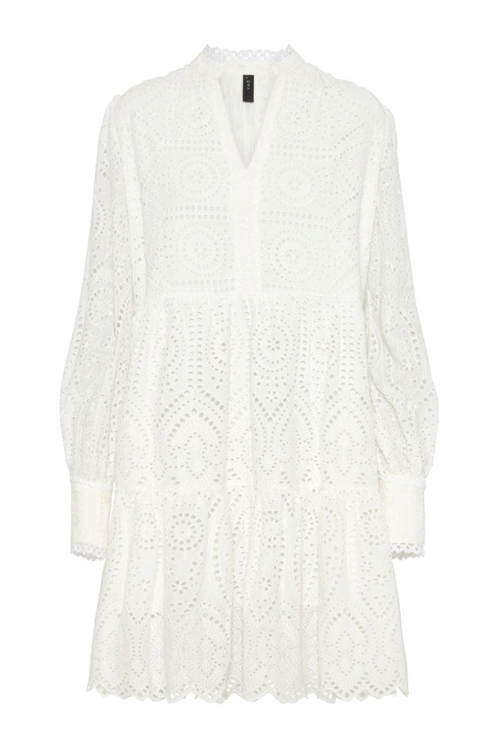 Y.A.S - Yasholi Ls Dress S. - Star White Kjoler 