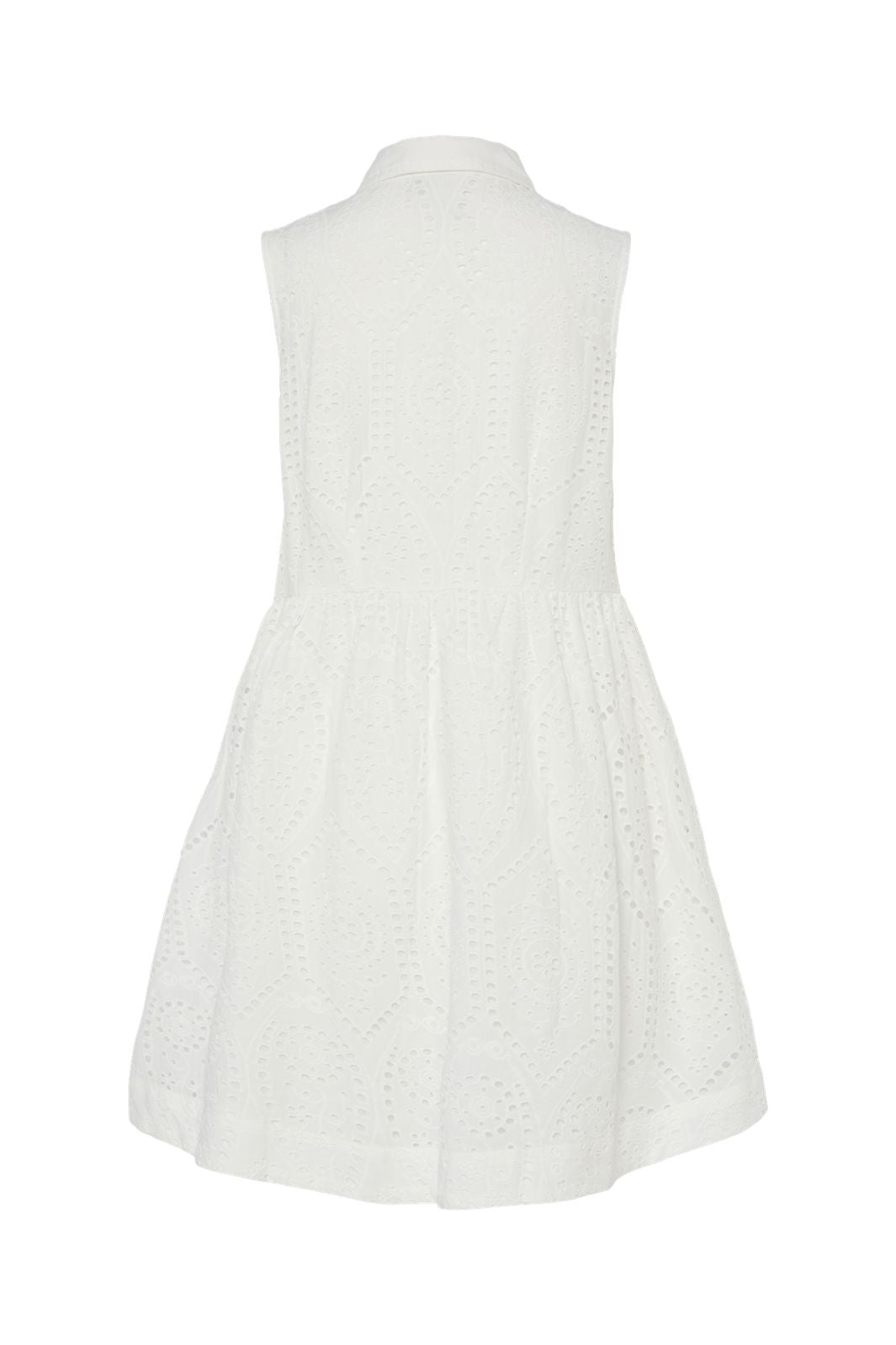 YAS - Yasholi Sl Shirt Dress - 4712911 Star White
