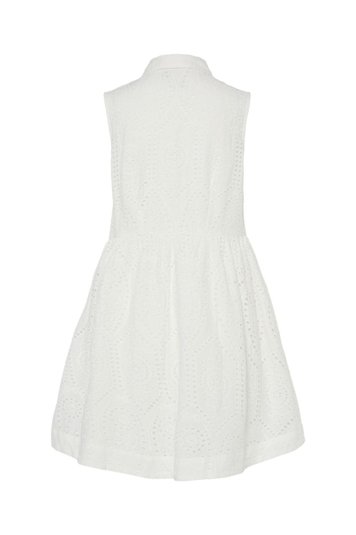 YAS - Yasholi Sl Shirt Dress - 4712911 Star White