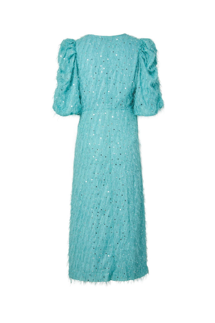YAS - Yasilza 2/4 Long Sequin Dress - 5013338 Reef Waters