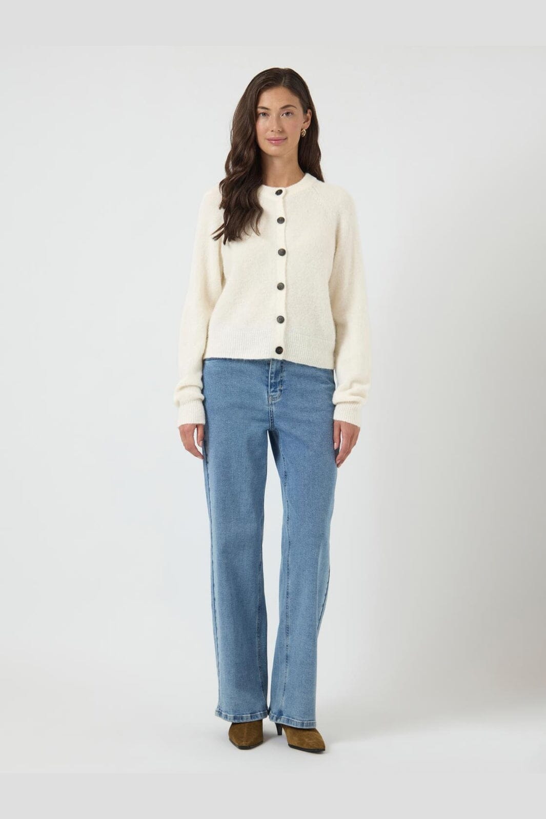 YAS - Yasjohi Ls Wool Blend Cardigan - 4972528 Pristine