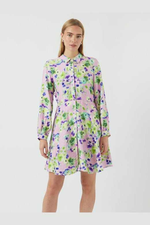 YAS - Yaskaya Ls Shirt Dress - 4710063 Pale Lilac Wilma