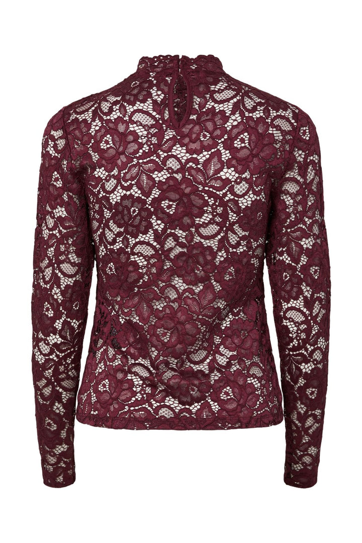 YAS - Yaslacey Ls Lace Top - 4961139 Port Royale