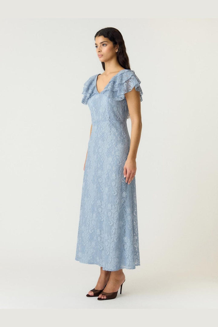 YAS - Yaslovisa Ss Ankle Lace Dress - 5132282 Skyway