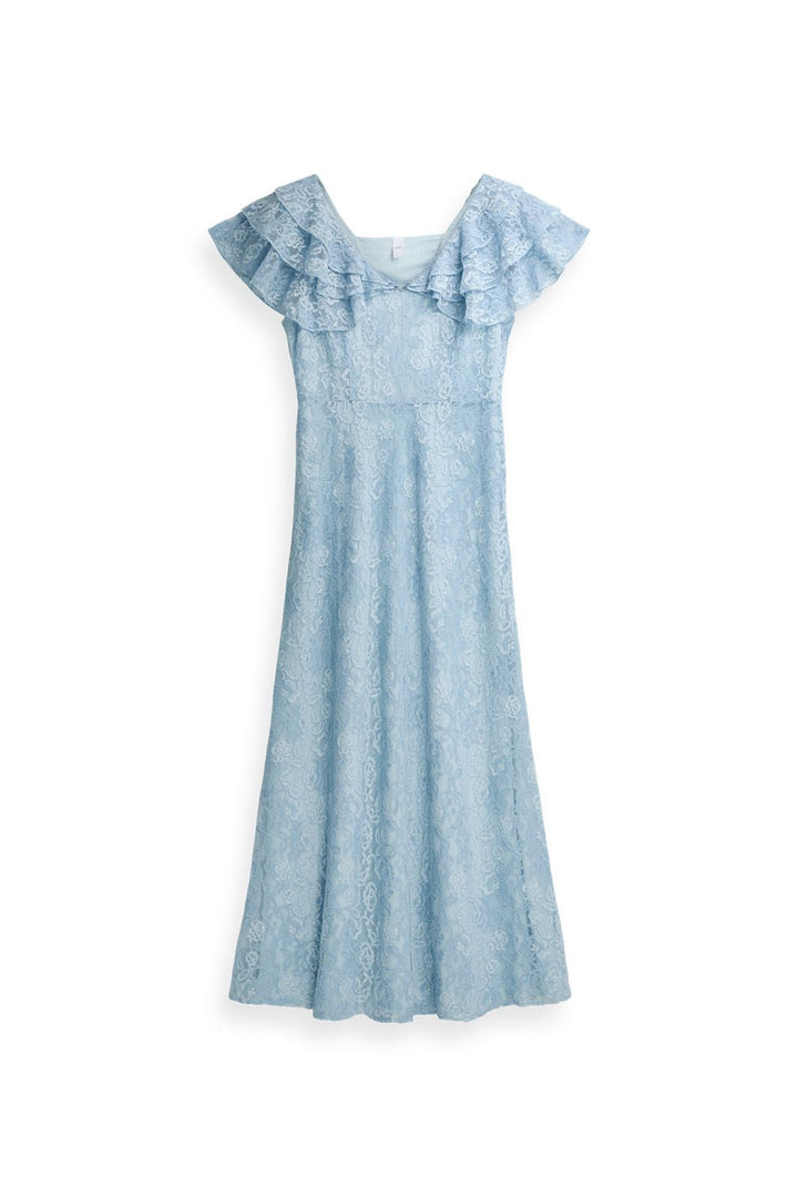 YAS - Yaslovisa Ss Ankle Lace Dress - 5132282 Skyway