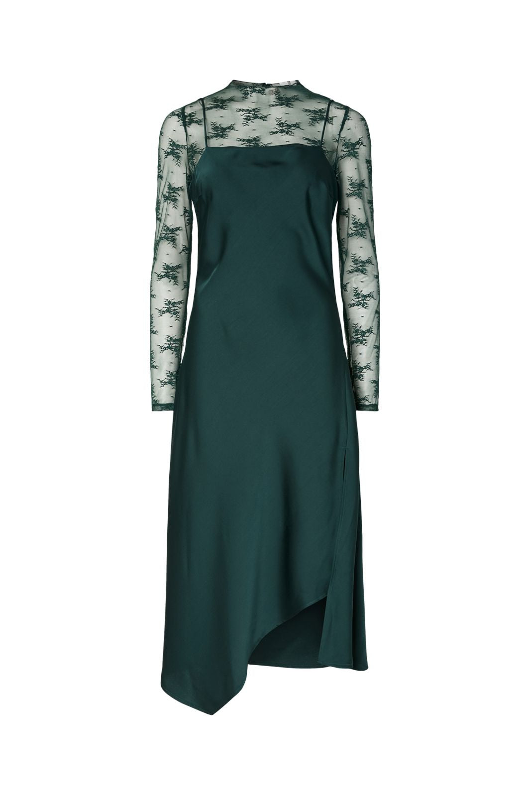 YAS - Yasmeels Lace Midi Dress Celeb - 4881732 Ponderosa Pine