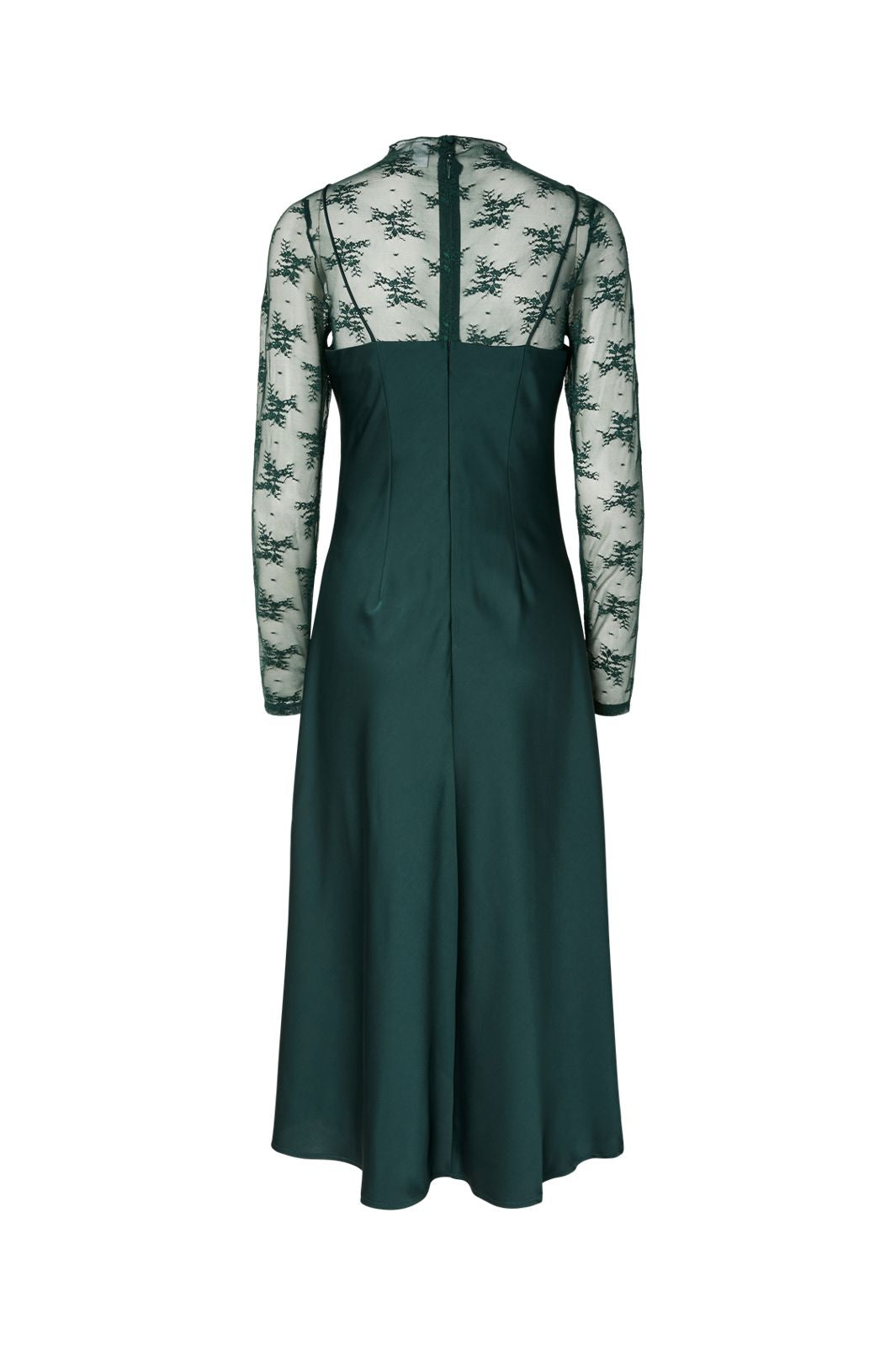 YAS - Yasmeels Lace Midi Dress Celeb - 4881732 Ponderosa Pine