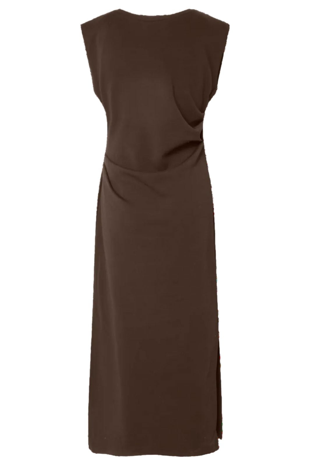 YAS - Yaspina Sl Long Dress - 5105488 Chocolate Brown