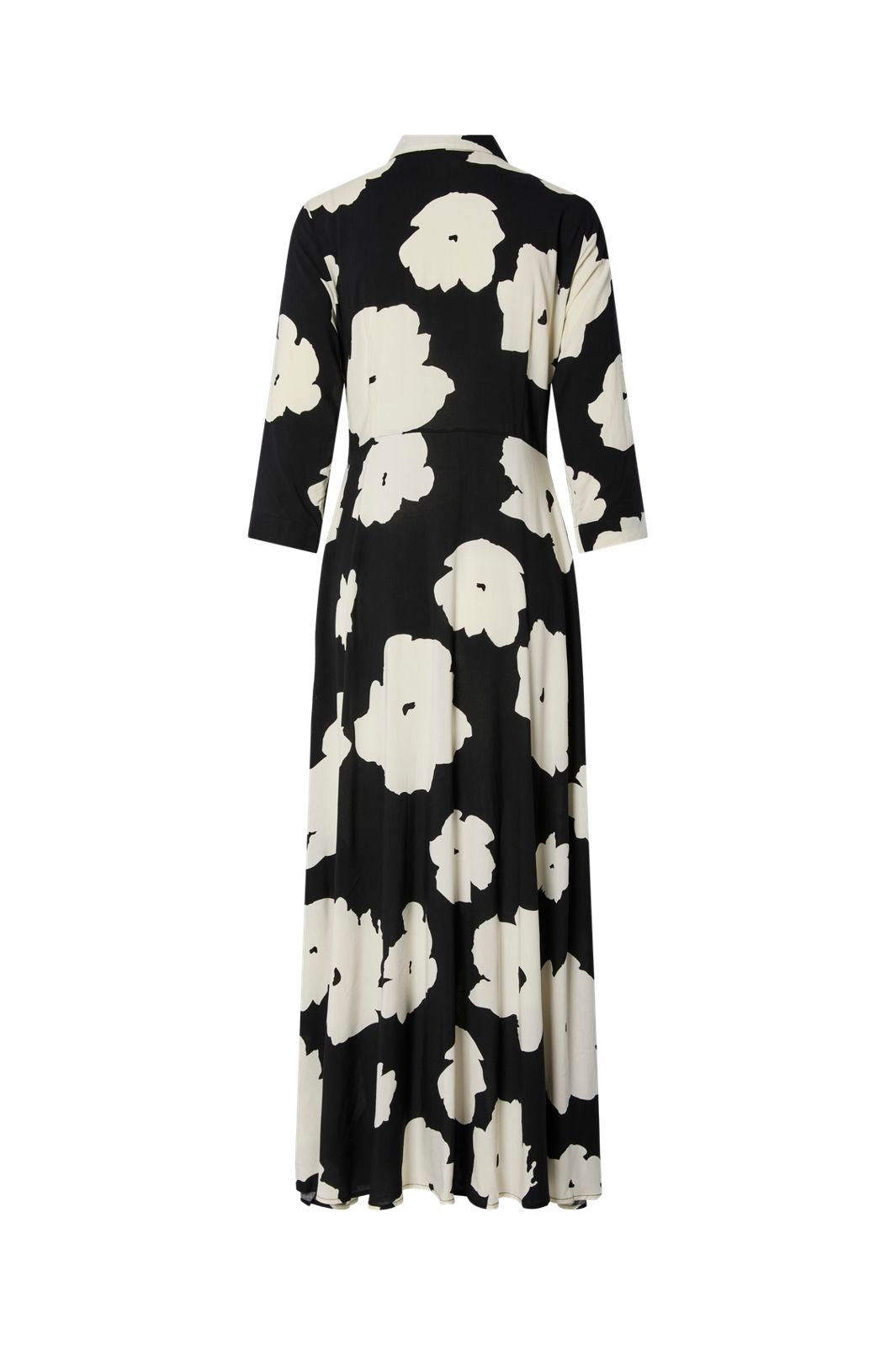 YAS - Yassavanna Long Shirt Dress - 4630883 Black Mille