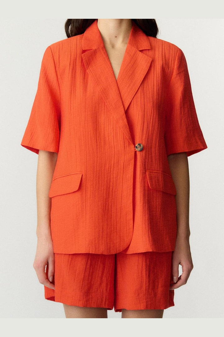 YAS - Yasstaw 2/4 Blazer - 4725581 Cherry Tomato