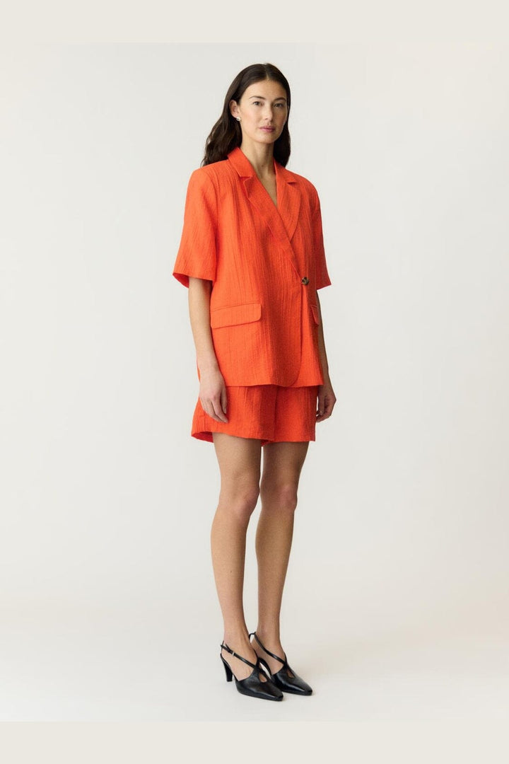 YAS - Yasstaw 2/4 Blazer - 4725581 Cherry Tomato
